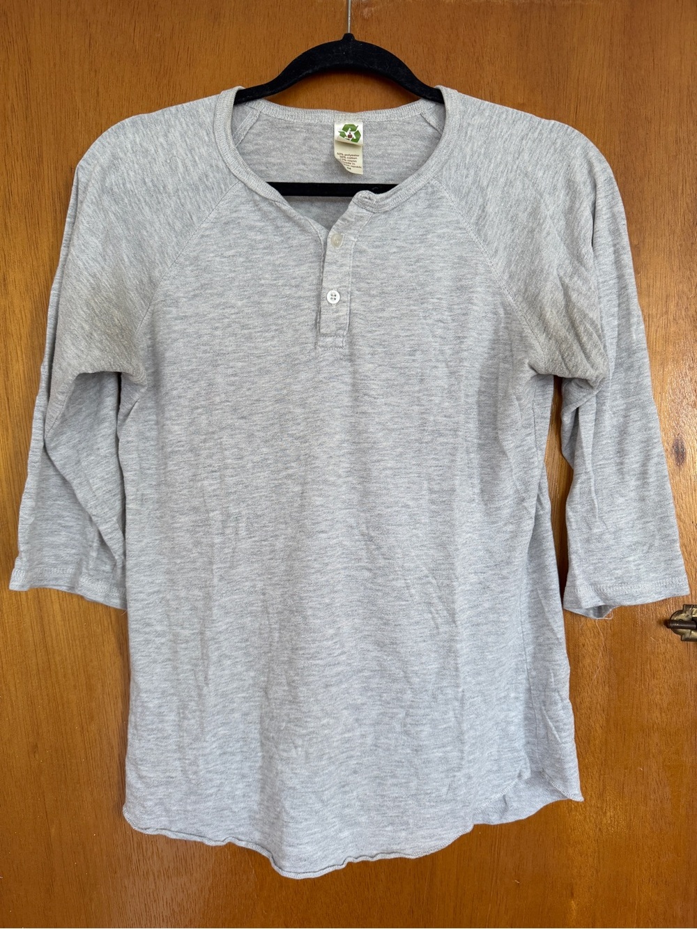 Urban Outfitters Alternative Earth gray henley
